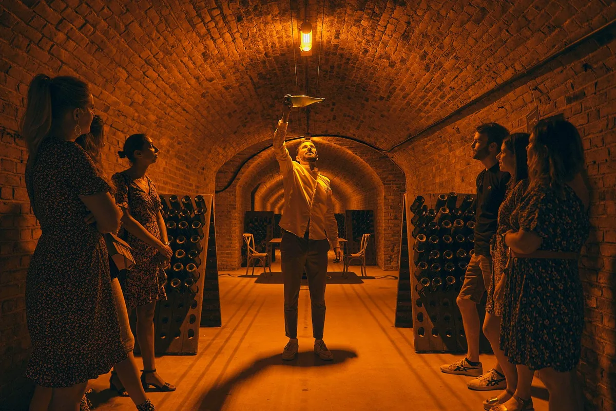 Aÿ-Champagne : Visite de la maison de champagne et cours de dégustation