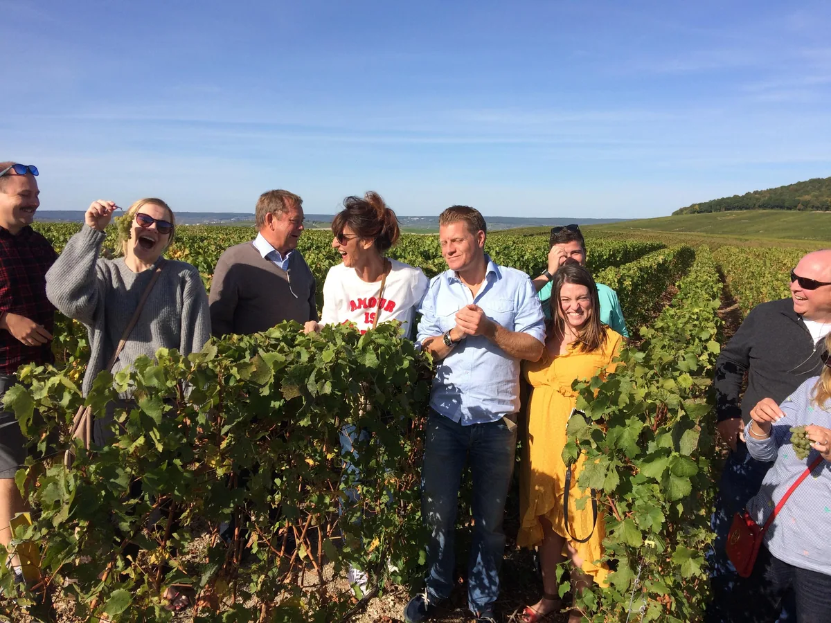 Au départ de Reims/Epernay : visite d'une demi-journée en Champagne (petit groupe)